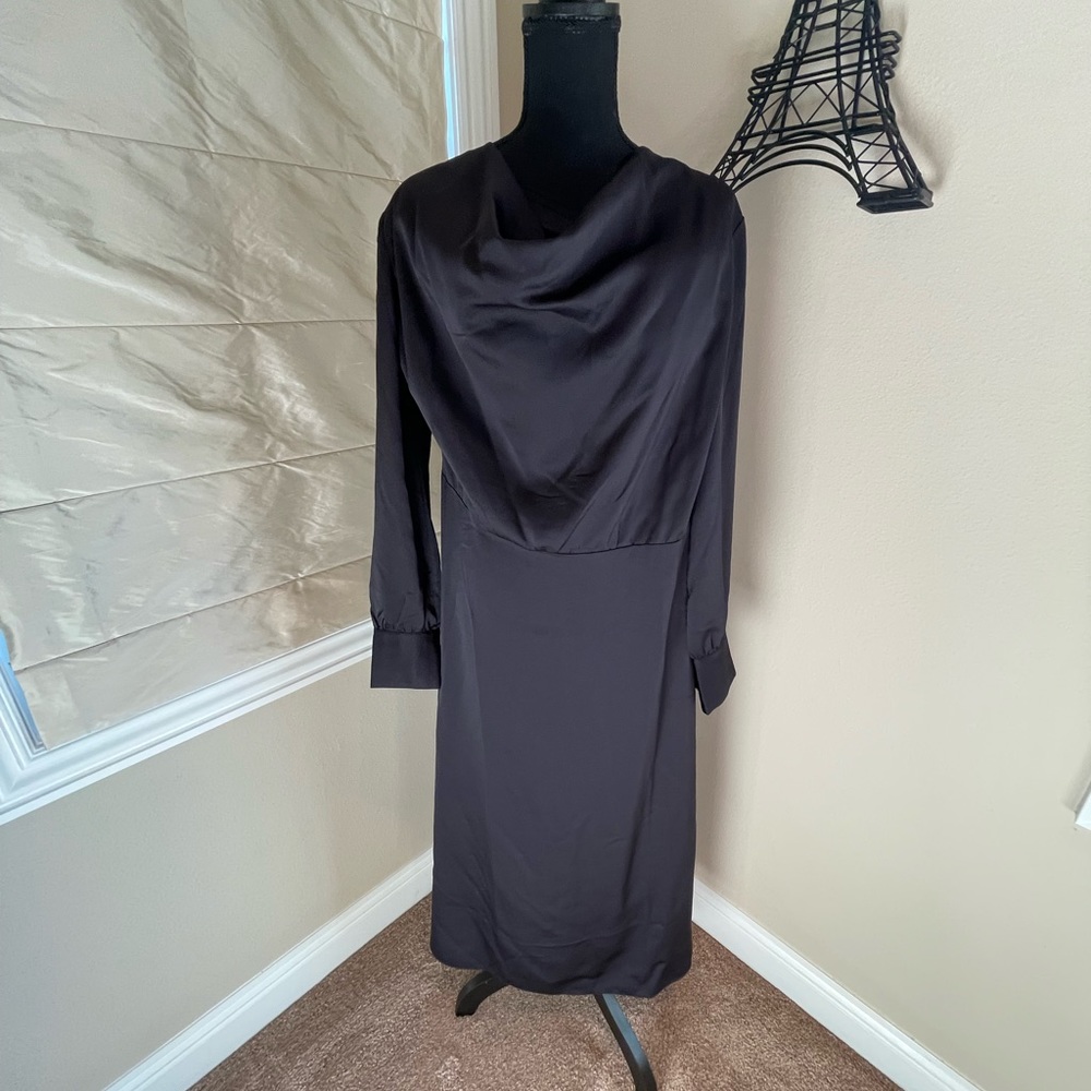 Giuliva Heritage x H&M Black Draped Dress